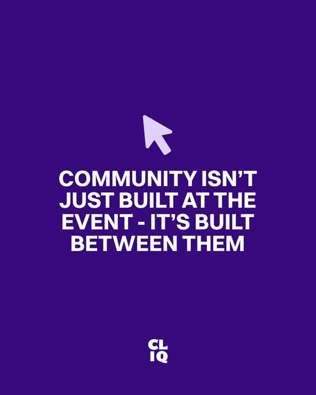 CLIQ community moment